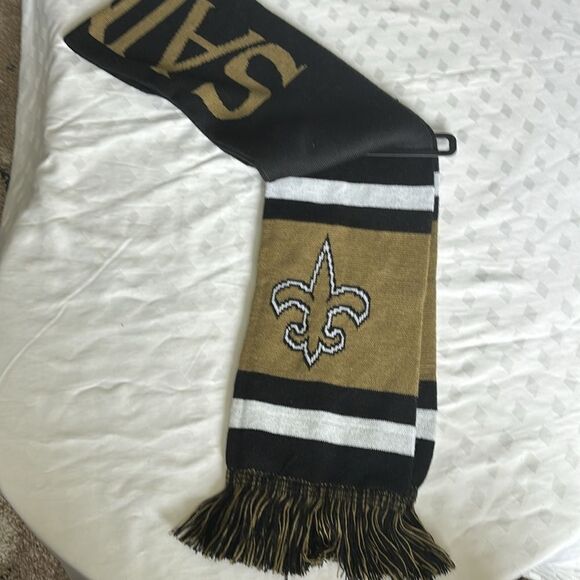 NWT NFL New Orleans Saints Scarf - Picture 3 of 3